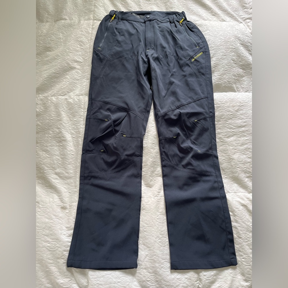 Outdoor sport size XXL blue hiking pants